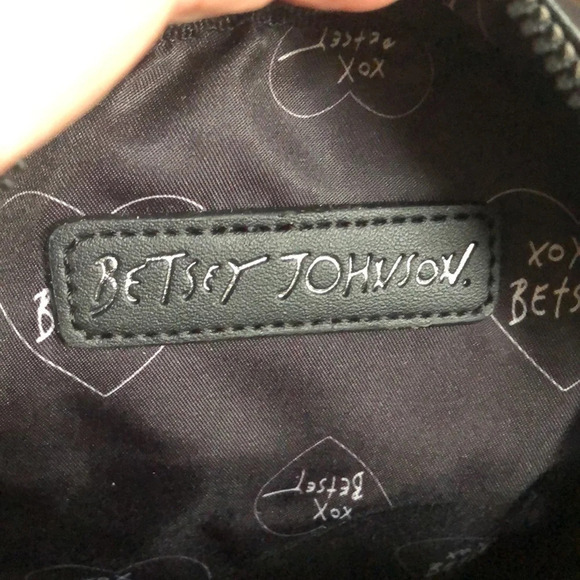Betsey Johnson black cat kitsch crossbody bag New with tags - Picture 10 of 12